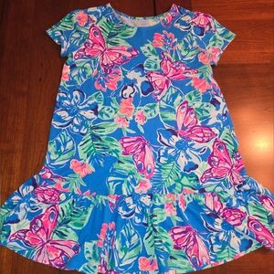 Lilly Pulitzer Kids Dress - Blue and Pink Floral